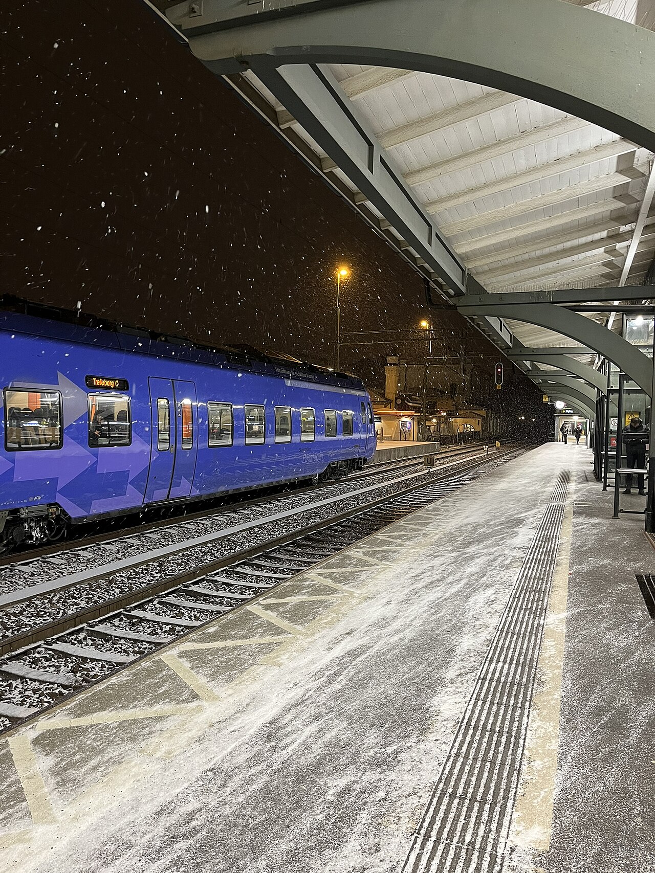 Pågatåg vid Lunds centralstation